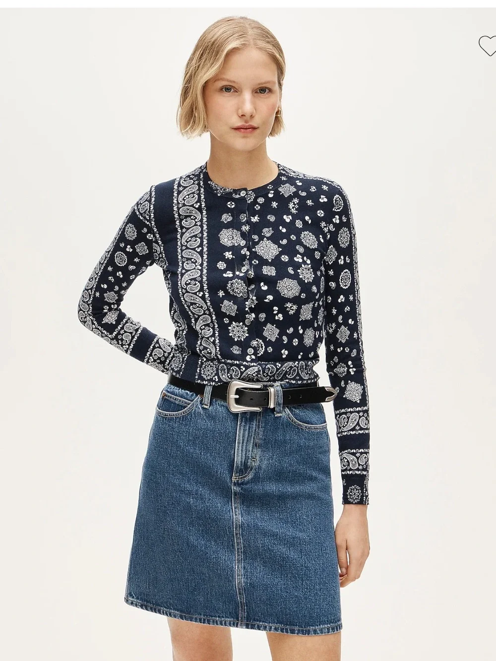 J.Crew Jackie cardigan in premium ultra-fine cotton
